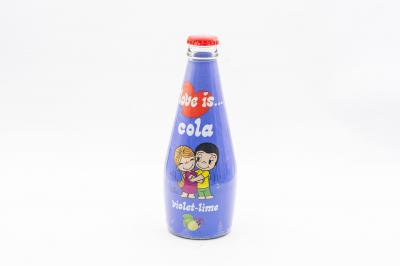 Газированный напиток Love is Кола со вкусом миндаля и черешни 300 мл