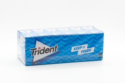 Жевательная резинка Trident без сахара со вкусом перечной мяты 14 гр