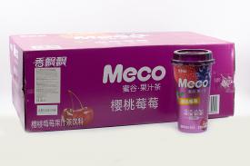 Напиток фруктовый Meco чай со вкусом вишни, черники и клубники 400 мл ПЭТ
