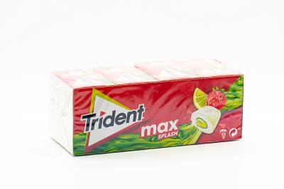 Жевательная резинка Trident без сахара со вкусом клубники 22 гр