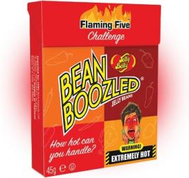 Жевательные конфеты Jelly Belly Bean Boozled Flaming Five ассорти 45 гр
