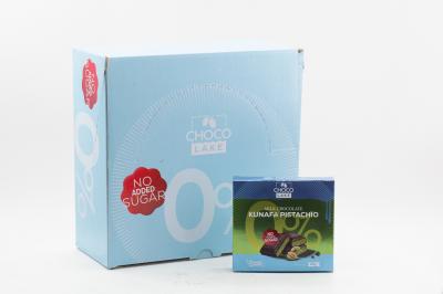 Молочный шоколад без сахара Choco Lake с нначинкой из пасты Кунафа с фисташковым кремом (Иордания) 80г